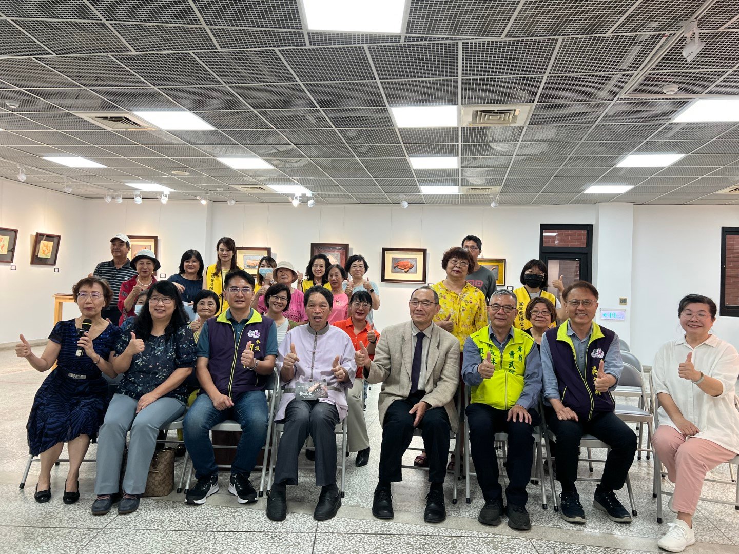 國聲廣播舉辦 黃媽慶木雕60-生物造型創作+乙巳年生活影像紀錄