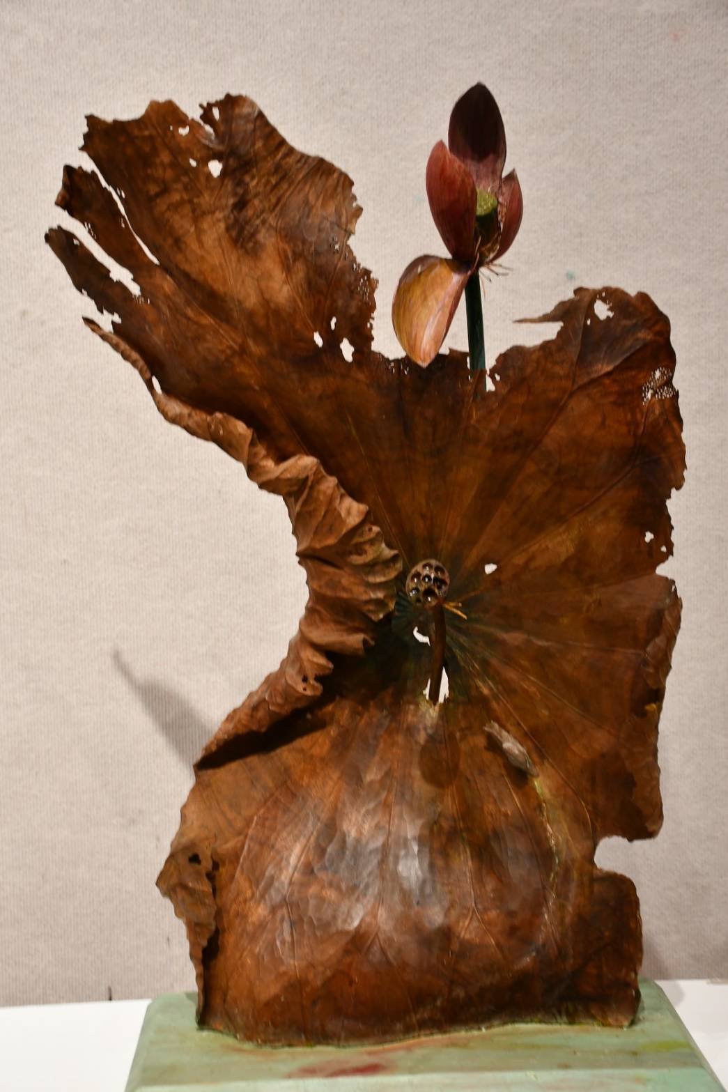 花深忘卻來時路 【黃媽慶木雕展】          